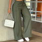 👖 LIMITED-TIME 50% OFF! 💥Women's High Waisted Straight Leg Trousers | Elastic Back Waist Smart Casual Office Pants✨