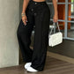 👖 LIMITED-TIME 50% OFF! 💥Women's High Waisted Straight Leg Trousers | Elastic Back Waist Smart Casual Office Pants✨