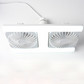 Modern 2-in-1 LED Ceiling Fan Light – Remote Control ❄️💡🌀🏠