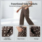 👖 50% OFF NOW! 🎀 Women's Casual Polka Dot Wide Leg Pants – Lightweight & flowy – Perfect for summer, beach or casual chic – playful and comfortable 🌸
