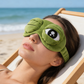 🐸 Soft Funny Frog 3D Sleep Mask
