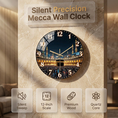 🎁2026 New Arrivals 50% OFF💥Creative Wooden Silent Wall Clock