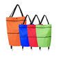 🛒✨ LIMITED TIME 50% OFF! 2 in 1 Foldable Shopping Cart – 23L Large Capacity, Smooth Swivel Wheels and Compact Storage