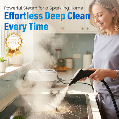 🥳HOT SALE💞50K+ SOLD!📢⏰ 50% OFF!💞Multifunctional High-Temperature Steam Cleaner for Home