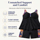 👙🌊 LIMITED TIME 53% OFF! Women’s Plus Size Flowy Tankini Set – Relaxed Swim Top, Matching Shorts and Comfortable Coverage