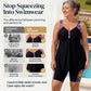 👙🌊 LIMITED TIME 53% OFF! Women’s Plus Size Flowy Tankini Set – Relaxed Swim Top, Matching Shorts and Comfortable Coverage