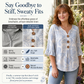 🌸👚 LIMITED-TIME 46% OFF! Women’s Vintage Floral Cotton-Linen Blouse – Breathable Comfort, Wooden Buttons & Ruffled Cuffs ✨