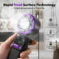 🌬️ Portable Cooling Fan – Cools Ambient Air, 199 Speed Levels, Lightweight & Foldable, Perfect for Camping, Beach or Office 🧊🔋