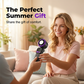 🌬️ Portable Cooling Fan – Cools Ambient Air, 199 Speed Levels, Lightweight & Foldable, Perfect for Camping, Beach or Office 🧊🔋