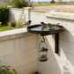 🐦 Wall-Mounted Metal Bird Bath Basin | Space-Saving Garden Bird Water Bowl for Patios, Fences & Outdoor Walls