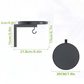 🐦 Wall-Mounted Metal Bird Bath Basin | Space-Saving Garden Bird Water Bowl for Patios, Fences & Outdoor Walls