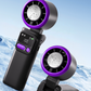 ❄️ Portable Cooling Fan with Ice Compress Plate | Personal Cooling Fan for Travel, Office, Outdoor and Hot Days