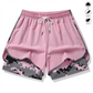 🏃‍♀️💦 LIMITED TIME 53% OFF! Women’s 2 in 1 Athletic Shorts – Secure Built In Liner, Adjustable Waist and Convenient Pockets