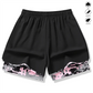 🏃‍♀️💦 LIMITED TIME 53% OFF! Women’s 2 in 1 Athletic Shorts – Secure Built In Liner, Adjustable Waist and Convenient Pockets