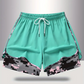 🏃‍♀️💦 LIMITED TIME 53% OFF! Women’s 2 in 1 Athletic Shorts – Secure Built In Liner, Adjustable Waist and Convenient Pockets
