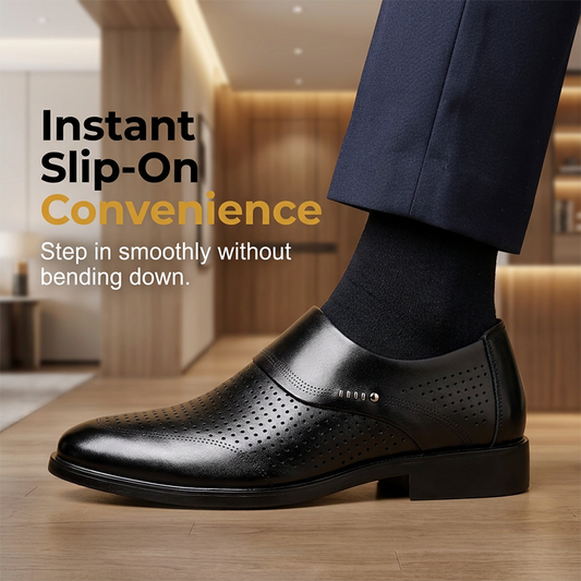 ⏳Limited-time 55% off⏰Breathable Slip-On Dress Shoes👞