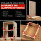 90 Degree Woodworking Corner Clamp Kit, Aluminum Alloy Right Angle Positioning Squares for Cabinets, Drawers, Frames and Furniture 📐