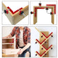 90 Degree Woodworking Corner Clamp Kit, Aluminum Alloy Right Angle Positioning Squares for Cabinets, Drawers, Frames and Furniture 📐