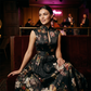 Women's Elegant Sleeveless Floral Dress