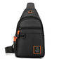 ✨ Waterproof Multi-pocket Crossbody Sling Bag – Organized Storage, Adjustable Strap, Headphone Jack 🌧️