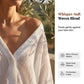 🌈🌕Women's Lightweight Sun Protection Shirt – Deep V-Neck, Lantern Sleeves, Sheer Layer ☀️
