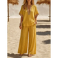 👚 53% OFF! Women’s V-Neck Top & Wide-Leg Pants Set – Elegant, Lightweight & Easy to Style