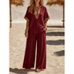 👚 53% OFF! Women’s V-Neck Top & Wide-Leg Pants Set – Elegant, Lightweight & Easy to Style