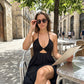 ⏳Limited-time 50% off⏰Women's Summer Sexy V-Neck Maxi Dress👙👗
