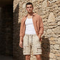 ⏰🔥LIMITED TIME 50% OFF! 🩳 Men’s Stretch Cargo Shorts with Zipper Pockets