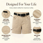 🩳🌼 Women’s Stretch Pocket Shorts – Comfortable Mid-Rise Design, Durable Stitching & Casual-Chic Appeal ✨