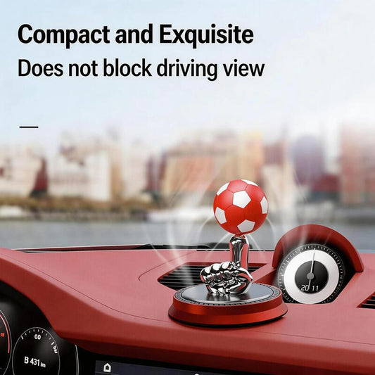 📢📢50% OFF !! ⏰Solar-Powered Rotating Car Aroma Air Freshener