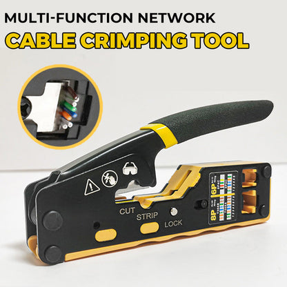 🔧 50% OFF! 📡 Multifunctional Network Cable Crimping Tool – For RJ45, RJ11 & more – Robust, precise & durable – ideal for network installations at home or in the workshop 🔌✨