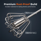 ⏰🔥LIMITED TIME 50% OFF!🔥50K+ SOLD!   ✨Stainless Steel Semi-Automatic Hand Egg Beater