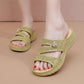 👡🌸 SUMMER SALE 75% OFF! Women’s Soft Sole Sandals – Easy Slip-On Fit, Thickened Sole & Floral Charm ✨
