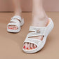 👡🌸 SUMMER SALE 75% OFF! Women’s Soft Sole Sandals – Easy Slip-On Fit, Thickened Sole & Floral Charm ✨