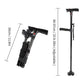 🦯💡 LIMITED-TIME 50% OFF! Multifunction Folding Walking Cane – Built-In Light, Emergency Alarm, Quad Base & 5-Level Height Adjustment
