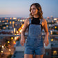 🔥New Arrival💟Women's Casual Denim Short Overalls