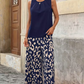 🌸 Women’s Floral Top & Wide-Leg Pants Set – Elegant, Comfy & Plus-Size Friendly