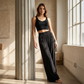 🎉 2026 Sale — Over 112,255 Sold! 👖 Women's Casual Wide Leg Pants – Milk Silk Fabric & Elastic High Waist 🌸