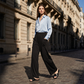🎉 2026 Sale — Over 112,255 Sold! 👖 Women's Casual Wide Leg Pants – Milk Silk Fabric & Elastic High Waist 🌸