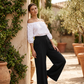 🎉 2026 Sale — Over 112,255 Sold! 👖 Women's Casual Wide Leg Pants – Milk Silk Fabric & Elastic High Waist 🌸
