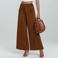 🎉 2026 Sale — Over 112,255 Sold! 👖 Women's Casual Wide Leg Pants – Milk Silk Fabric & Elastic High Waist 🌸