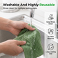 🧽✨ LIMITED-TIME 50% OFF! 20-Sheet Tear-Off Microfiber Cleaning Cloth Roll – Ultra-Absorbent, Grease-Cutting & Multi-Surface Use