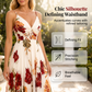 🌺 NEW ARRIVAL 👗 Women’s Floral Maxi Dress – Adjustable Thin Straps, Flowing Silhouette & Summer Elegance ✨