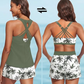 👙🌊Women's 3-piece tankini swimsuit set with shorts🤸