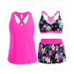 👙🌊Women's 3-piece tankini swimsuit set with shorts🤸