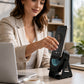 📱🔊 DESK AUDIO UPGRADE! Induction Speaker Phone Stand – Instant No-Pairing Sound, 360° Audio & Universal Device Support ✨