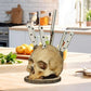 🎃🔥 FLASH SALE — 50% OFF 🔪 Gothic Skull Knife Holder – Durable Resin, Versatile Knife Storage & No Installation