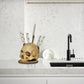 🎃🔥 FLASH SALE — 50% OFF 🔪 Gothic Skull Knife Holder – Durable Resin, Versatile Knife Storage & No Installation