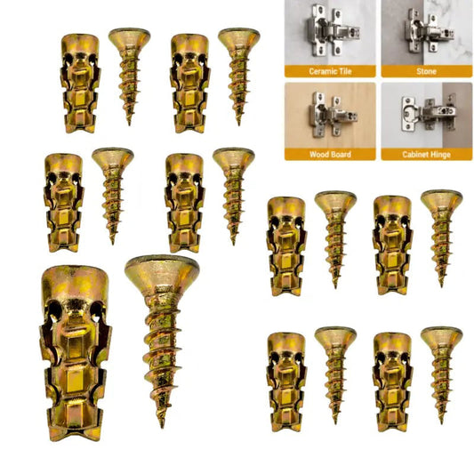 Self Drilling Drywall Anchors with Screws Kit